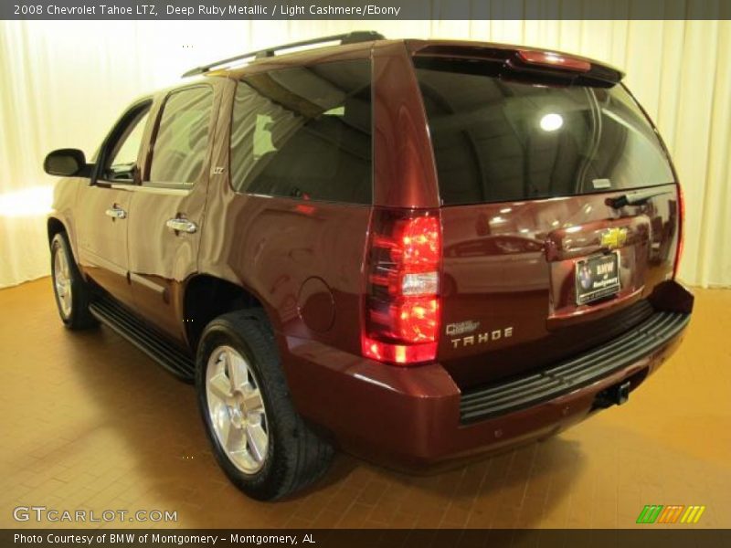 Deep Ruby Metallic / Light Cashmere/Ebony 2008 Chevrolet Tahoe LTZ