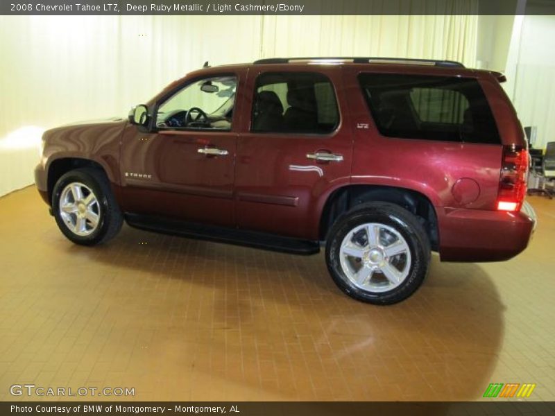 Deep Ruby Metallic / Light Cashmere/Ebony 2008 Chevrolet Tahoe LTZ
