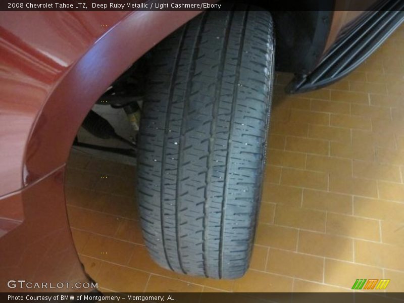 Deep Ruby Metallic / Light Cashmere/Ebony 2008 Chevrolet Tahoe LTZ