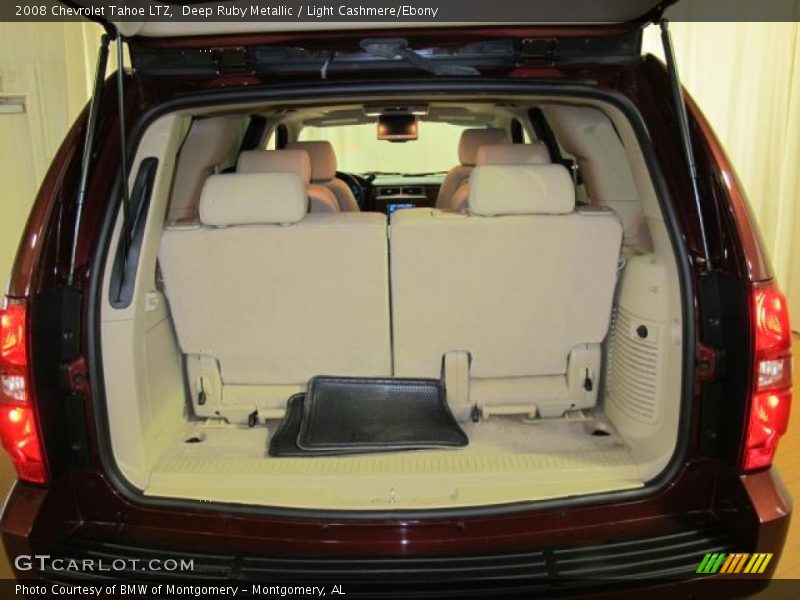 Deep Ruby Metallic / Light Cashmere/Ebony 2008 Chevrolet Tahoe LTZ