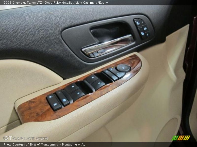 Deep Ruby Metallic / Light Cashmere/Ebony 2008 Chevrolet Tahoe LTZ
