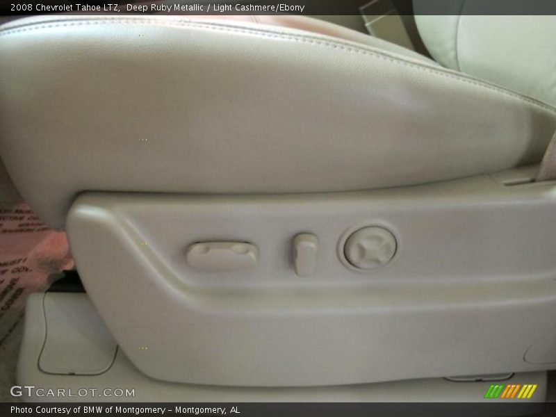 Deep Ruby Metallic / Light Cashmere/Ebony 2008 Chevrolet Tahoe LTZ