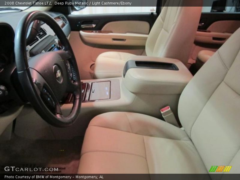 Deep Ruby Metallic / Light Cashmere/Ebony 2008 Chevrolet Tahoe LTZ