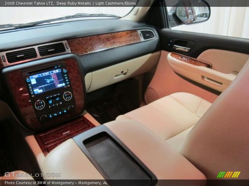 Deep Ruby Metallic / Light Cashmere/Ebony 2008 Chevrolet Tahoe LTZ