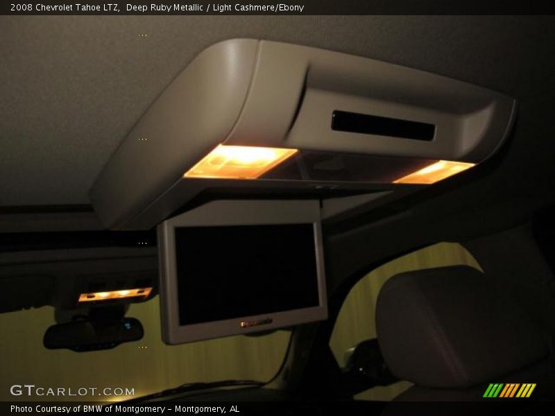 Deep Ruby Metallic / Light Cashmere/Ebony 2008 Chevrolet Tahoe LTZ