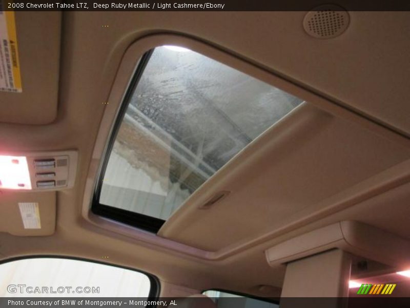 Deep Ruby Metallic / Light Cashmere/Ebony 2008 Chevrolet Tahoe LTZ