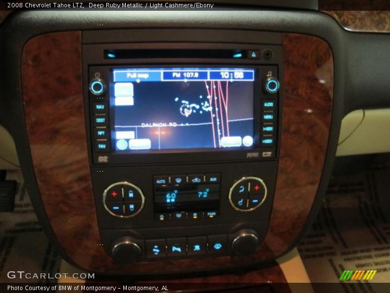 Deep Ruby Metallic / Light Cashmere/Ebony 2008 Chevrolet Tahoe LTZ
