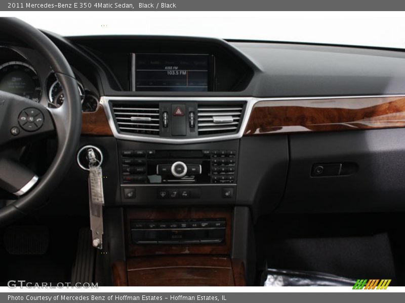 Black / Black 2011 Mercedes-Benz E 350 4Matic Sedan