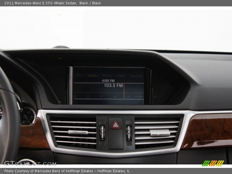 Black / Black 2011 Mercedes-Benz E 350 4Matic Sedan