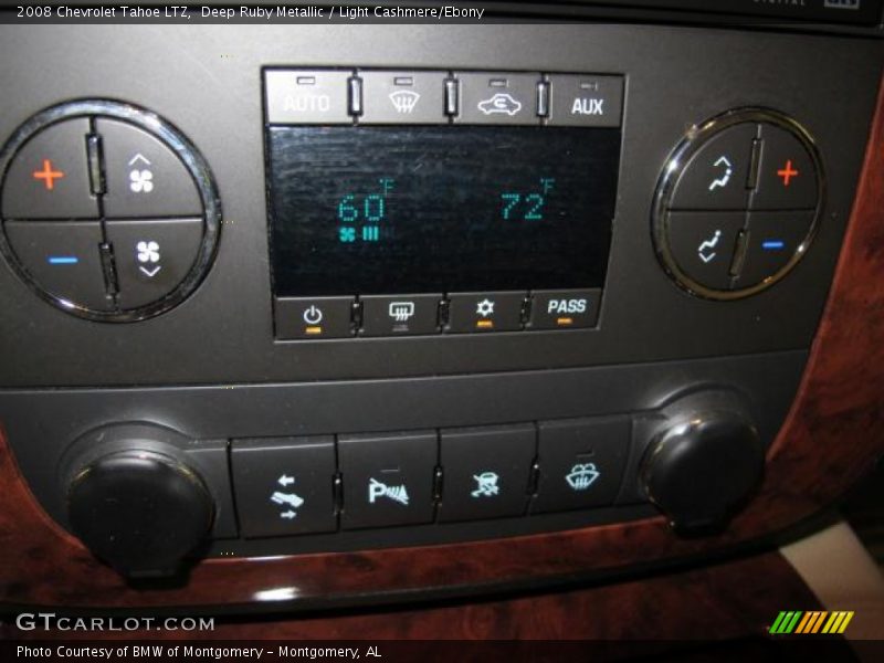 Deep Ruby Metallic / Light Cashmere/Ebony 2008 Chevrolet Tahoe LTZ