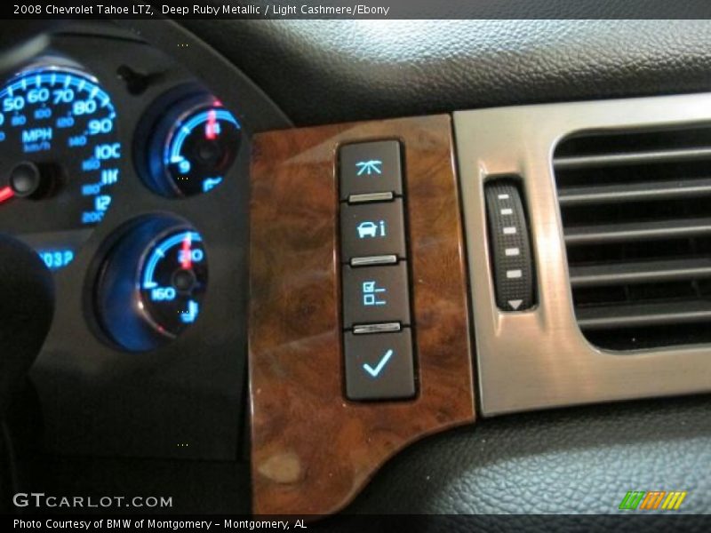 Deep Ruby Metallic / Light Cashmere/Ebony 2008 Chevrolet Tahoe LTZ