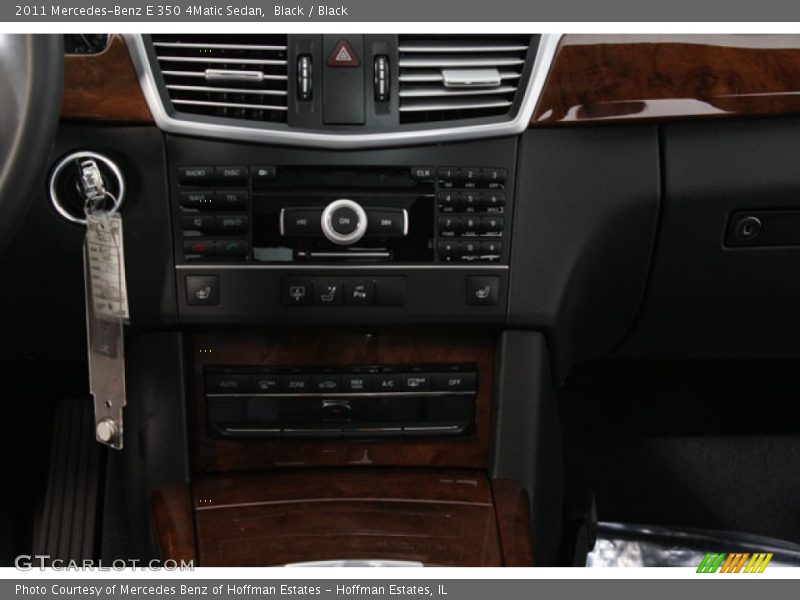Black / Black 2011 Mercedes-Benz E 350 4Matic Sedan