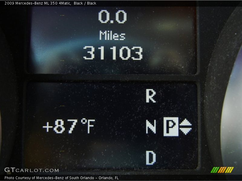 Black / Black 2009 Mercedes-Benz ML 350 4Matic