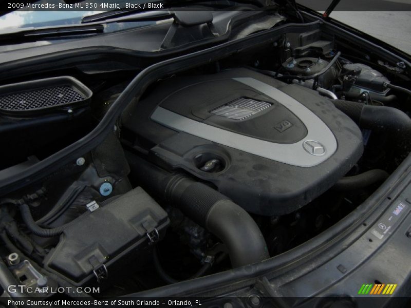 Black / Black 2009 Mercedes-Benz ML 350 4Matic