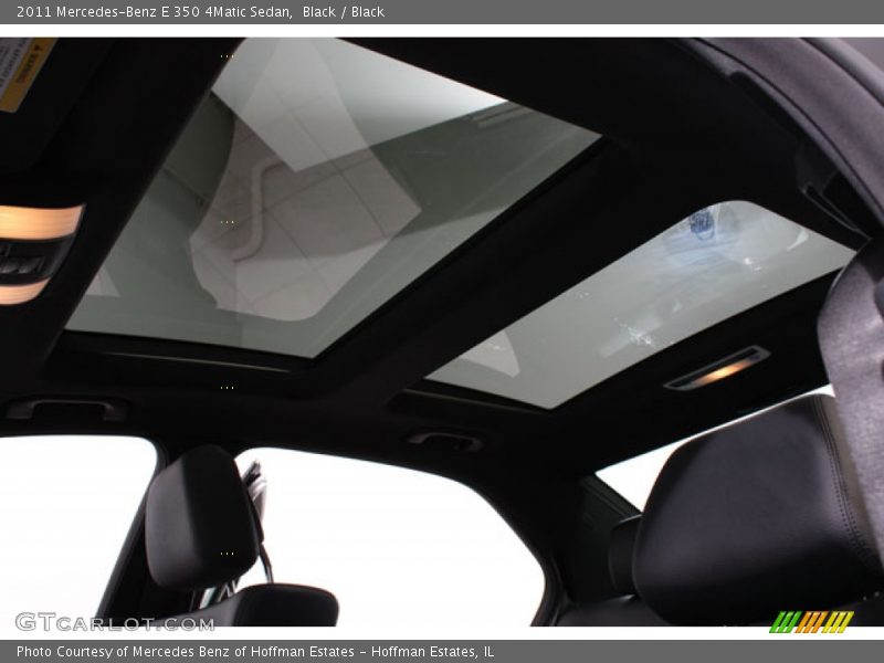 Black / Black 2011 Mercedes-Benz E 350 4Matic Sedan