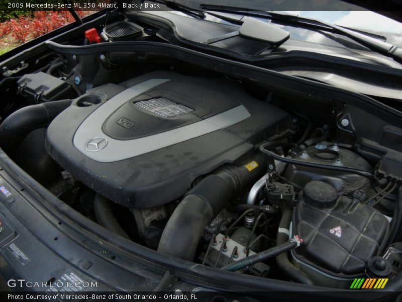 Black / Black 2009 Mercedes-Benz ML 350 4Matic