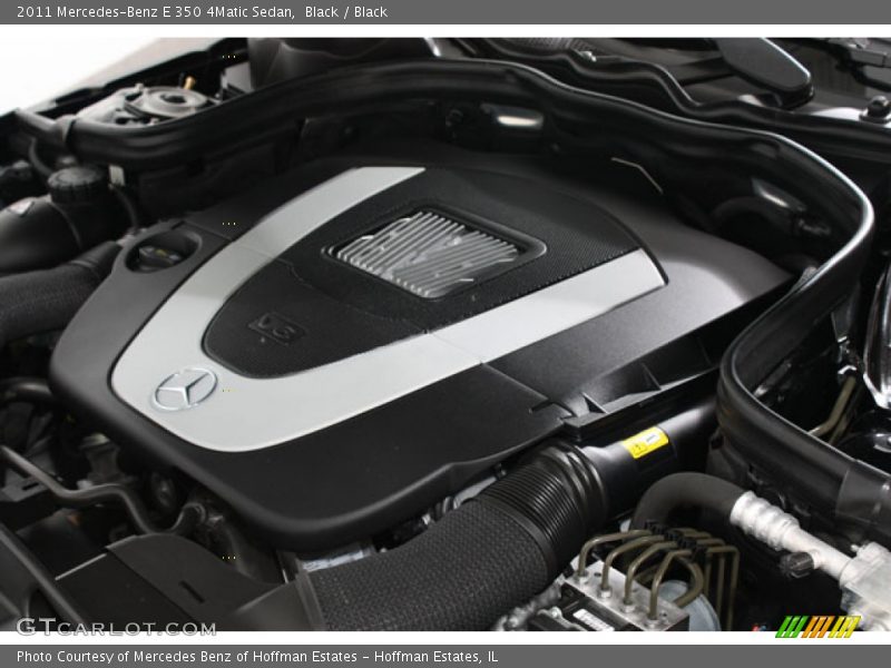 Black / Black 2011 Mercedes-Benz E 350 4Matic Sedan
