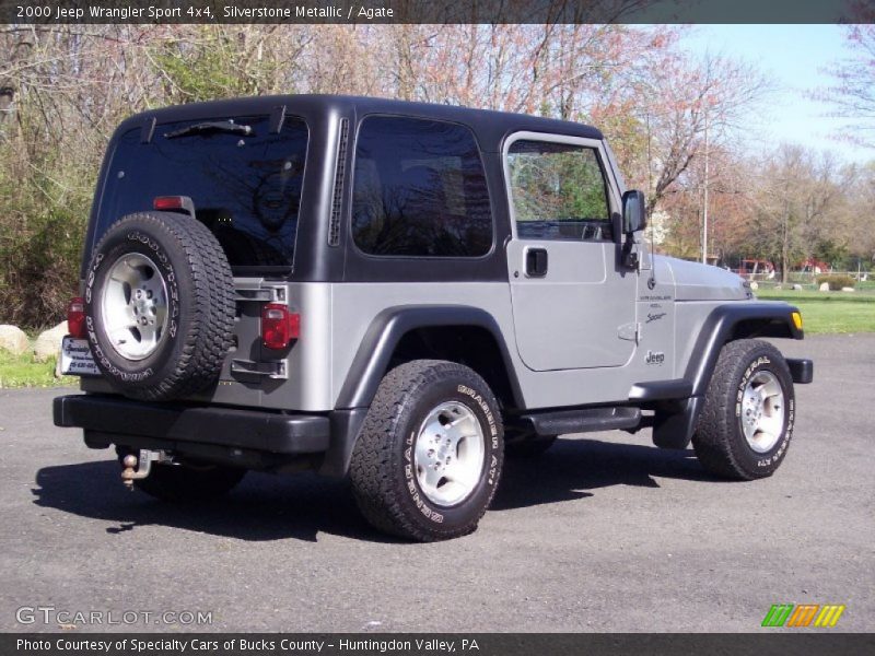  2000 Wrangler Sport 4x4 Silverstone Metallic