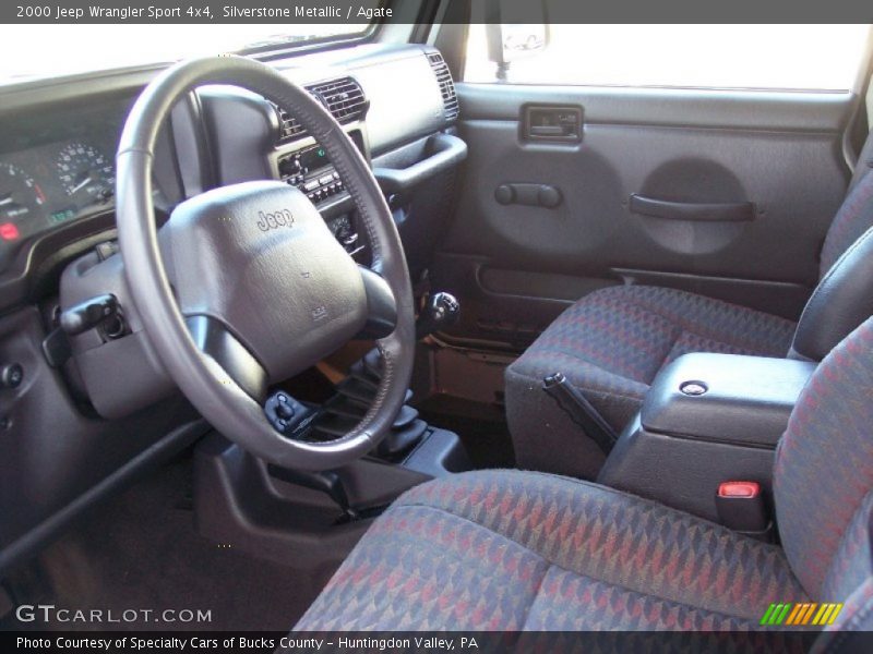 Agate Interior - 2000 Wrangler Sport 4x4 