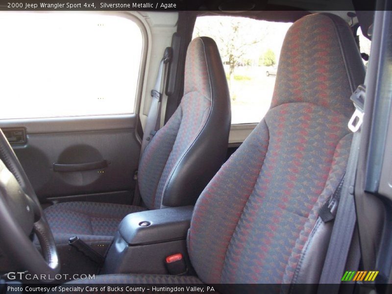  2000 Wrangler Sport 4x4 Agate Interior