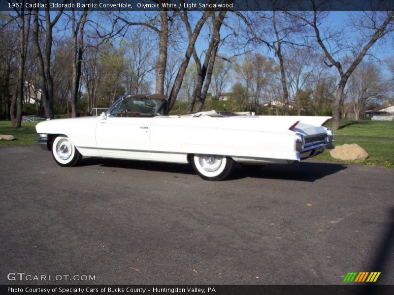  1962 Eldorado Biarritz Convertible Olympic White