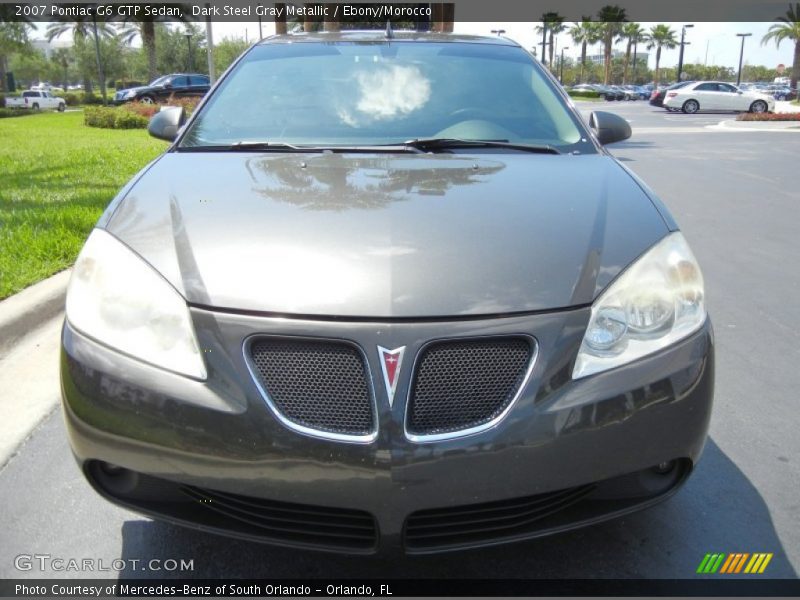Dark Steel Gray Metallic / Ebony/Morocco 2007 Pontiac G6 GTP Sedan