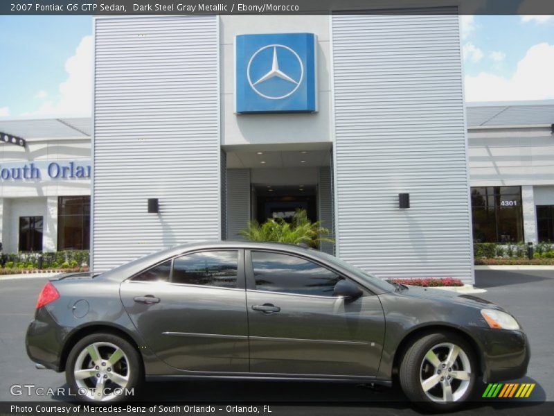 Dark Steel Gray Metallic / Ebony/Morocco 2007 Pontiac G6 GTP Sedan