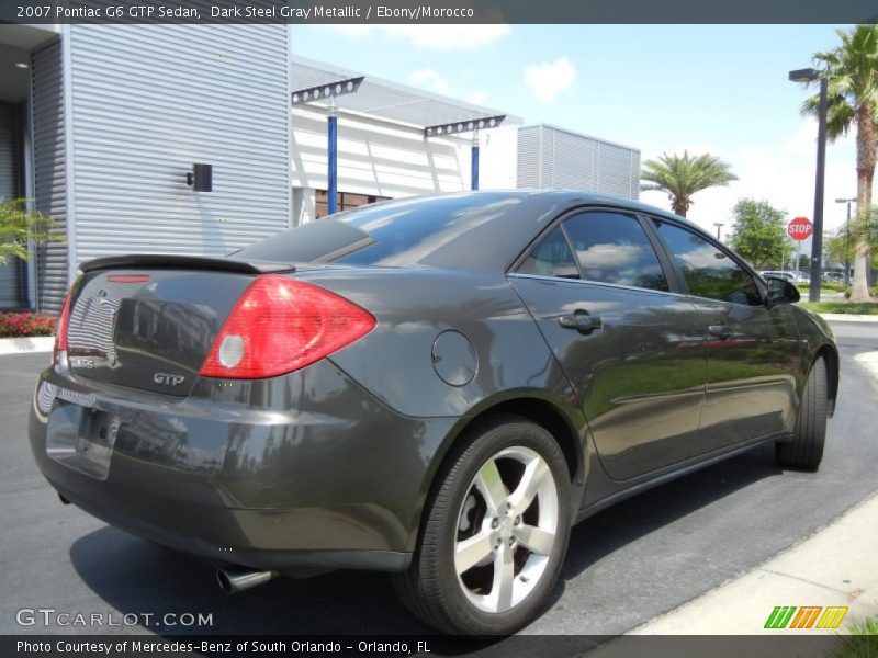 Dark Steel Gray Metallic / Ebony/Morocco 2007 Pontiac G6 GTP Sedan