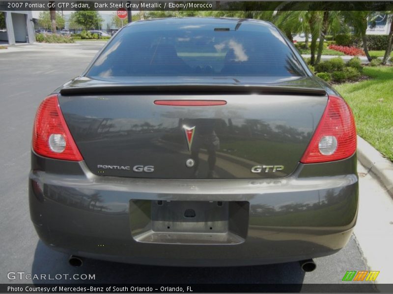 Dark Steel Gray Metallic / Ebony/Morocco 2007 Pontiac G6 GTP Sedan