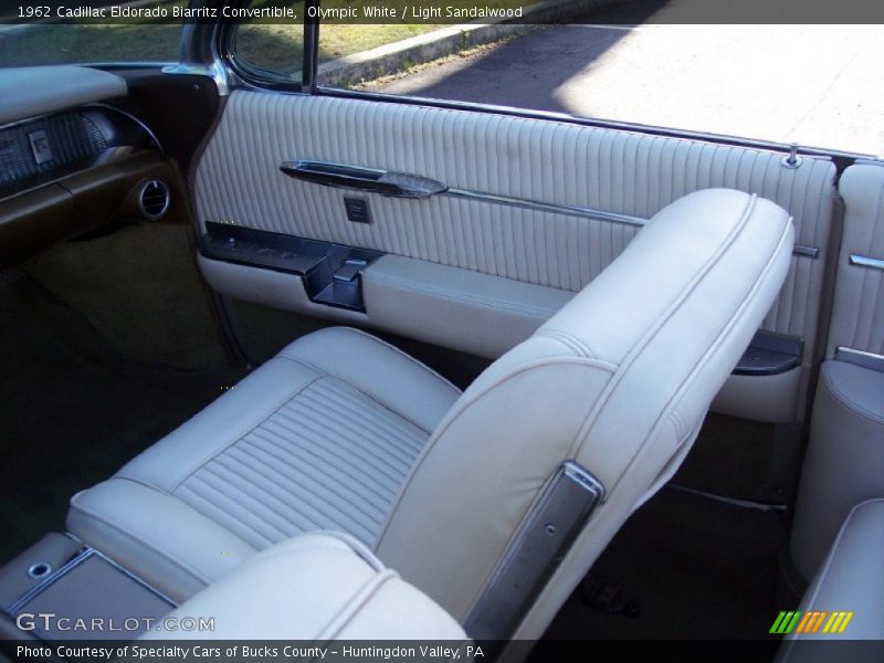 Front Seat of 1962 Eldorado Biarritz Convertible