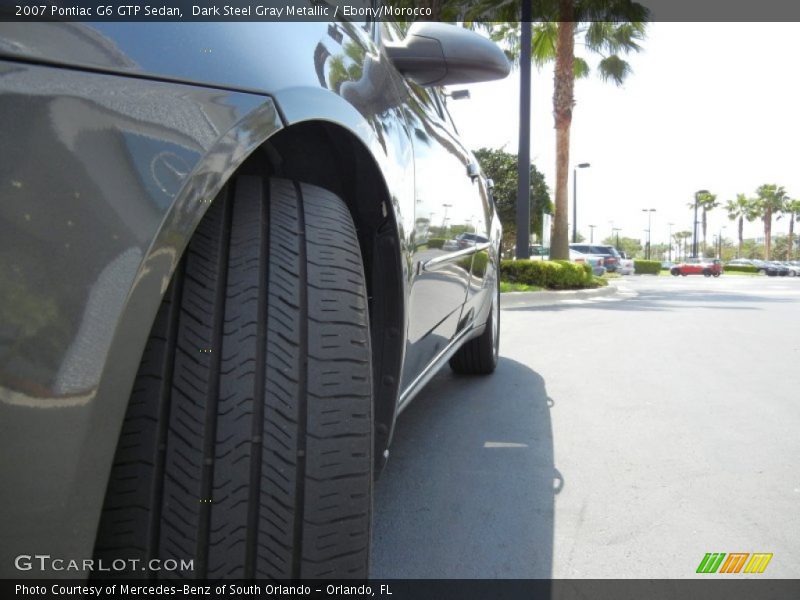 Dark Steel Gray Metallic / Ebony/Morocco 2007 Pontiac G6 GTP Sedan