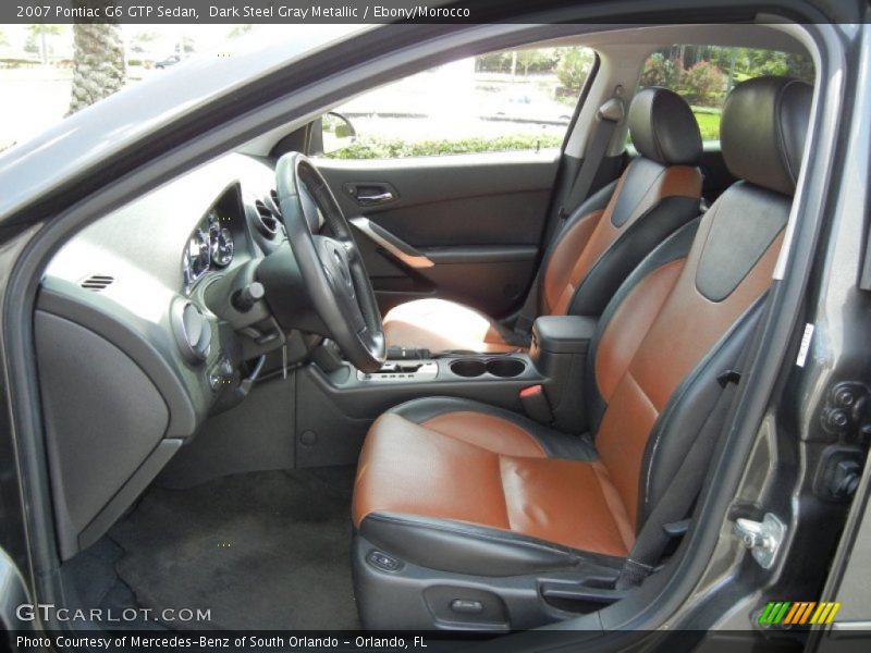  2007 G6 GTP Sedan Ebony/Morocco Interior