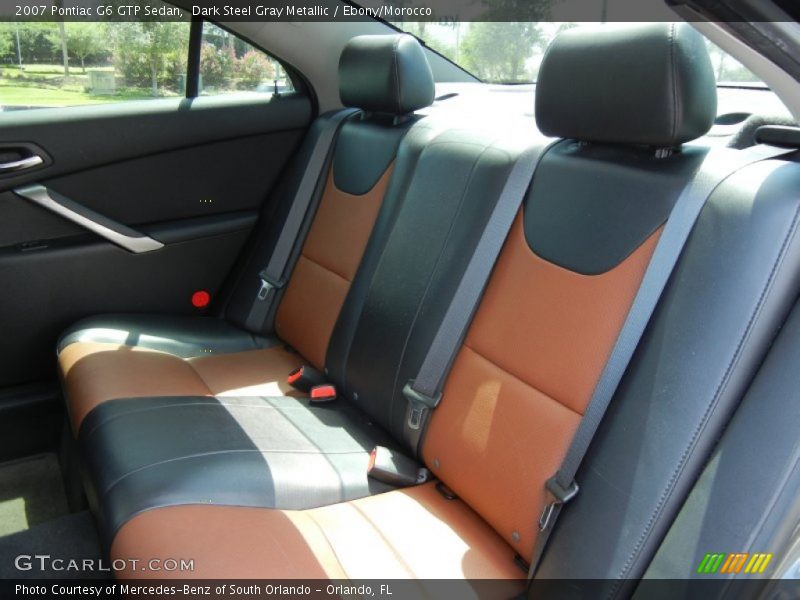  2007 G6 GTP Sedan Ebony/Morocco Interior