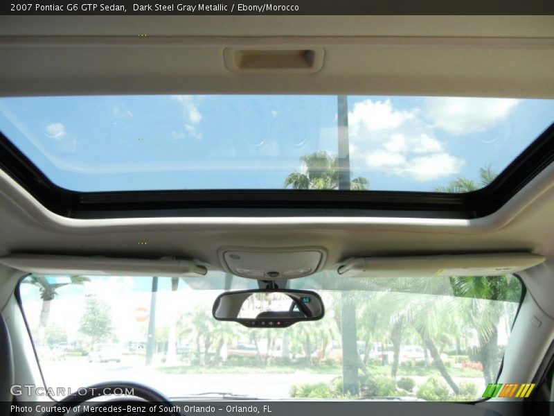 Dark Steel Gray Metallic / Ebony/Morocco 2007 Pontiac G6 GTP Sedan