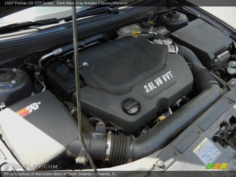  2007 G6 GTP Sedan Engine - 3.6 Liter DOHC 24 Valve VVT V6