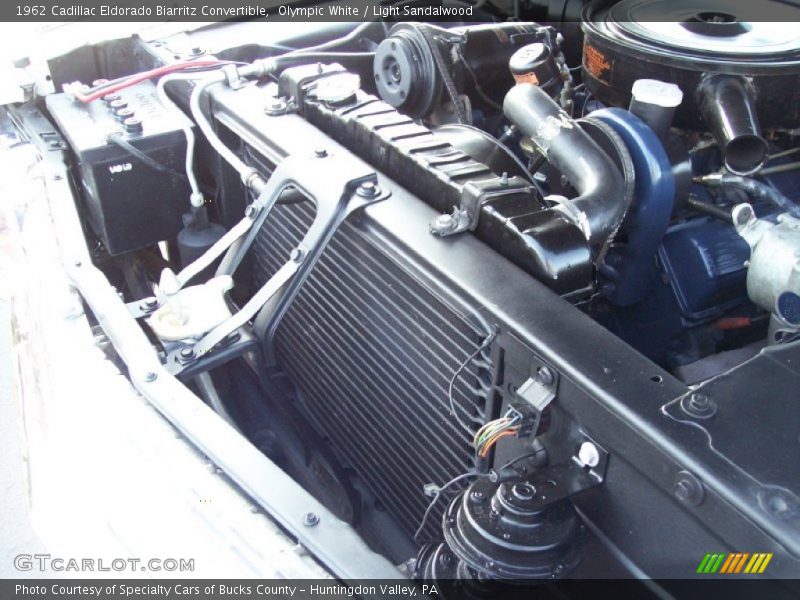  1962 Eldorado Biarritz Convertible Engine - 390 cid OHV 16-Valve V8