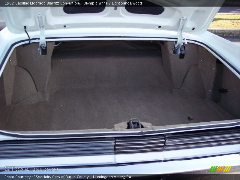  1962 Eldorado Biarritz Convertible Trunk