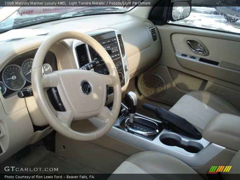 Light Tundra Metallic / Pebble/Light Parchment 2006 Mercury Mariner Luxury 4WD