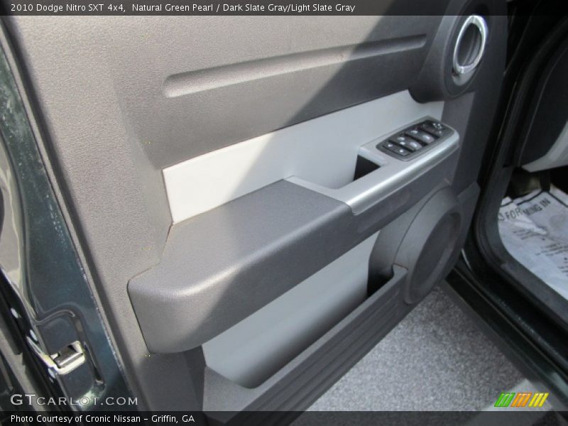 Natural Green Pearl / Dark Slate Gray/Light Slate Gray 2010 Dodge Nitro SXT 4x4