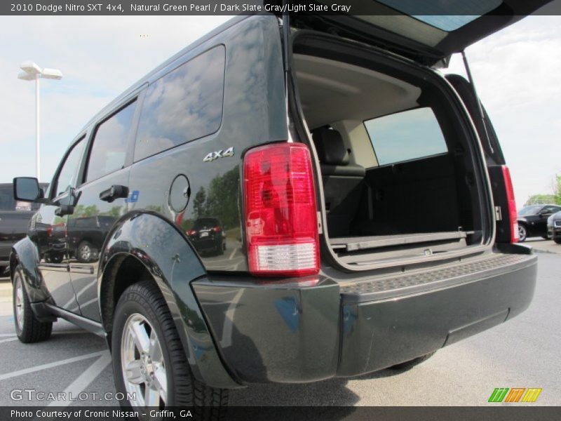 Natural Green Pearl / Dark Slate Gray/Light Slate Gray 2010 Dodge Nitro SXT 4x4
