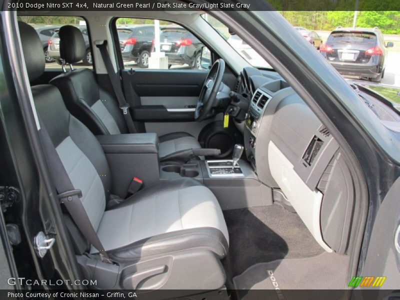 Natural Green Pearl / Dark Slate Gray/Light Slate Gray 2010 Dodge Nitro SXT 4x4