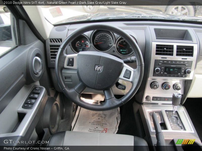 Natural Green Pearl / Dark Slate Gray/Light Slate Gray 2010 Dodge Nitro SXT 4x4