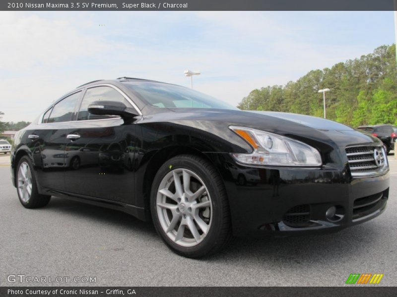 Super Black / Charcoal 2010 Nissan Maxima 3.5 SV Premium
