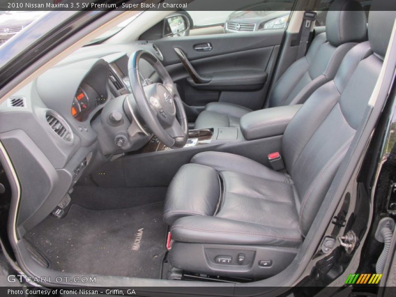 Super Black / Charcoal 2010 Nissan Maxima 3.5 SV Premium