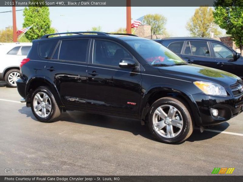 Black / Dark Charcoal 2011 Toyota RAV4 V6 Sport 4WD