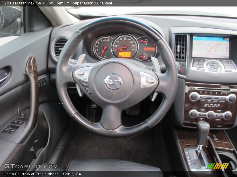 Super Black / Charcoal 2010 Nissan Maxima 3.5 SV Premium