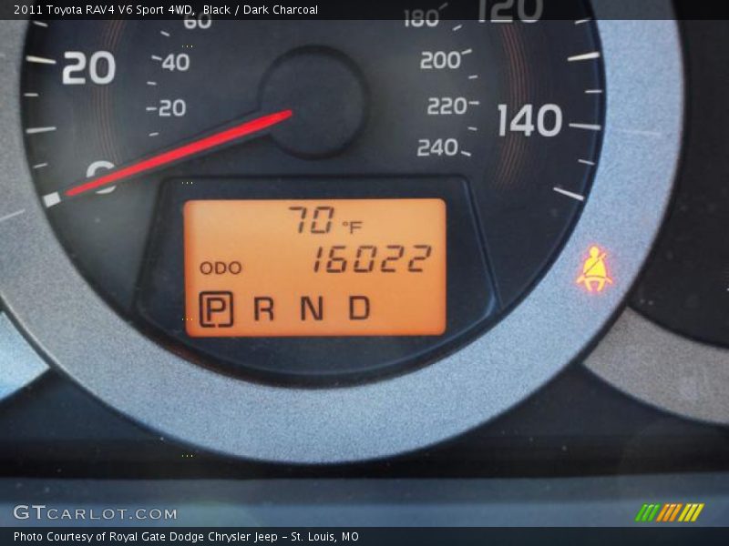 Black / Dark Charcoal 2011 Toyota RAV4 V6 Sport 4WD