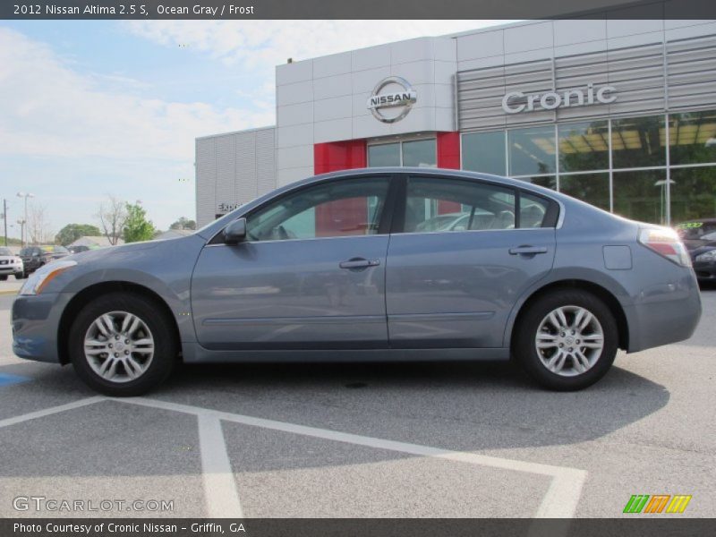 Ocean Gray / Frost 2012 Nissan Altima 2.5 S