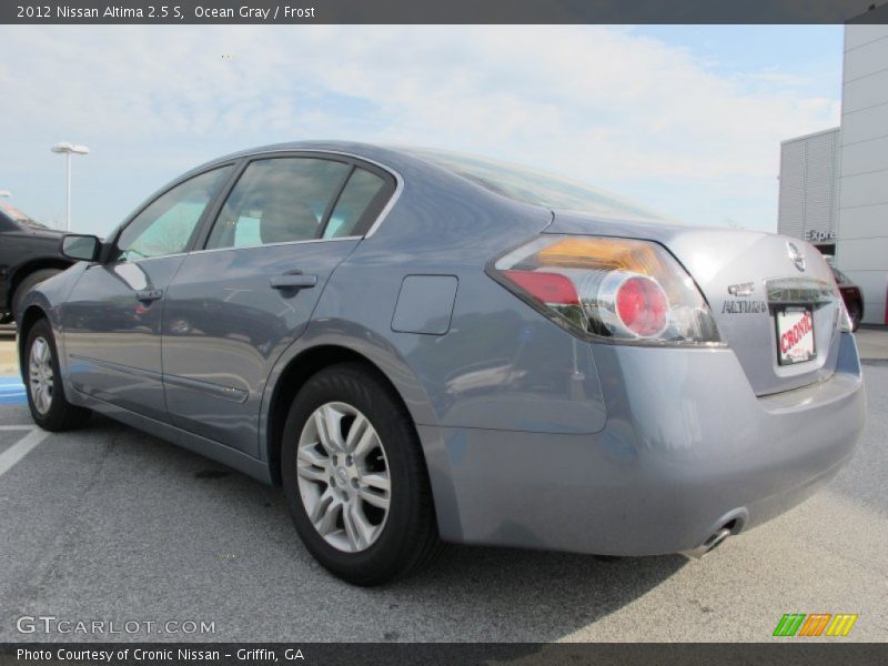 Ocean Gray / Frost 2012 Nissan Altima 2.5 S