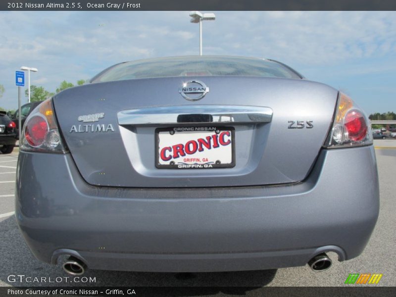 Ocean Gray / Frost 2012 Nissan Altima 2.5 S
